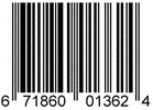 1D barcode example for GreatLakesBarcode.com