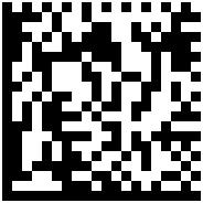 2D barcode visual example for GreatLakesBarcode.com