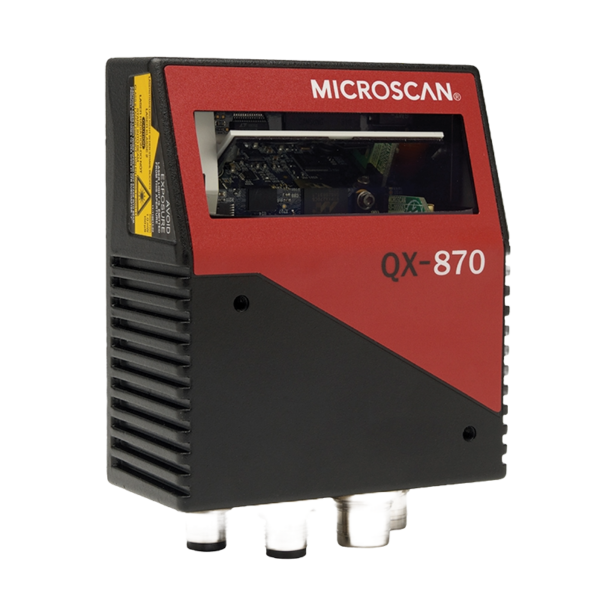1D Barcode fixed Omron microscan QX-870 bar code reader